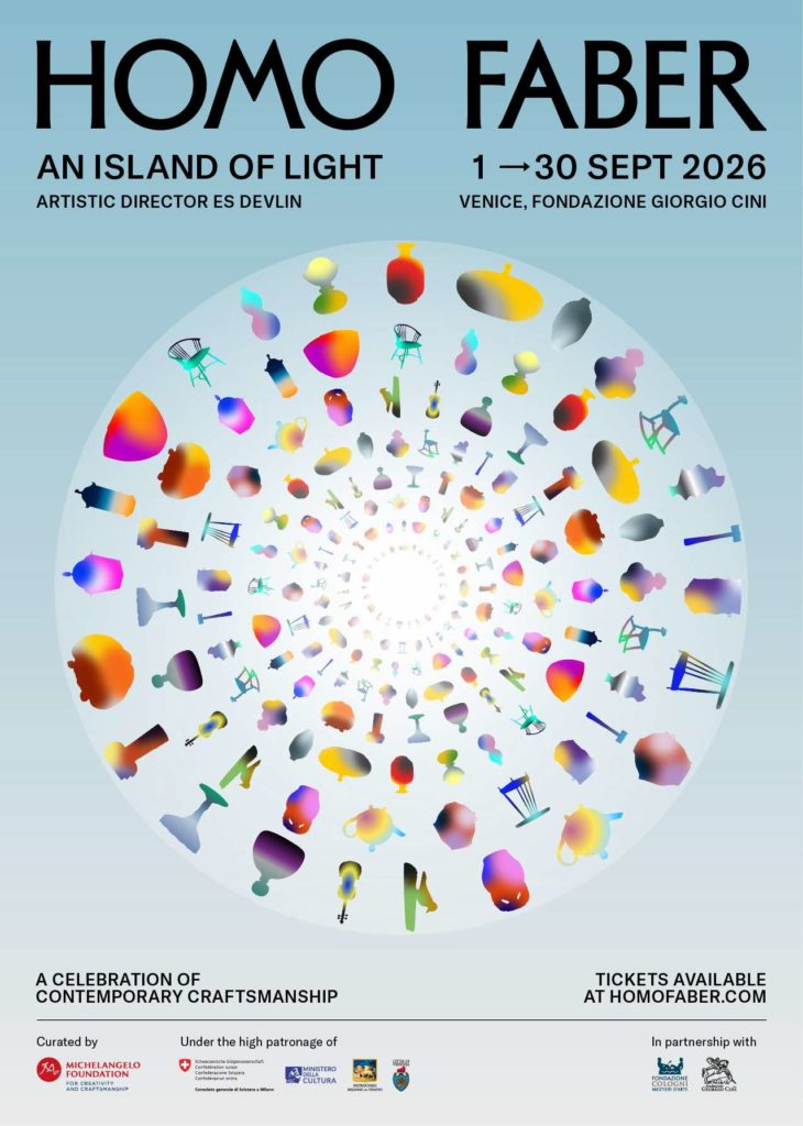 Affiche de l'exposition Homo Faber 2026